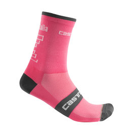 CASTELLI Klassische Fahrradsocken - GIRO 2019  - Rosa
