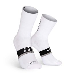 GOBIK Klassische Fahrradsocken - SUPERB STANDARD - Weiß
