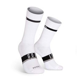 GOBIK Klassische Fahrradsocken - SUPERB HORIZON - Weiß