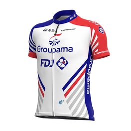ALÉ Kurzarm Fahrradtrikot - GROUPAMA FDJ 2020 - Blau/Rot/Weiß