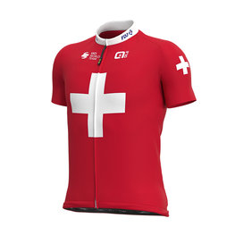 ALÉ Kurzarm Fahrradtrikot - GROUPAMA FDJ 2020 - Weiß/Rot