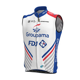 ALÉ Fahrradweste - GROUPAMA FDJ 2019 - Blau/Weiß/Rot