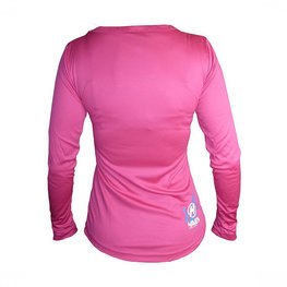 HAVEN Langarm Fahrradtrikot für den Sommer - AMAZON LADY LONG MTB - Rosa