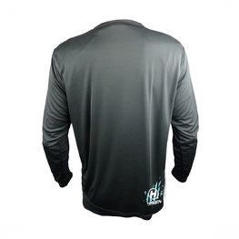 HAVEN Langarm Fahrradtrikot für den Sommer - NAVAHO LONG MTB - Weiß/Schwarz