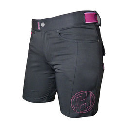 HAVEN Fahrradshorts ohne Träger - AMAZON LADY - Schwarz/Rosa
