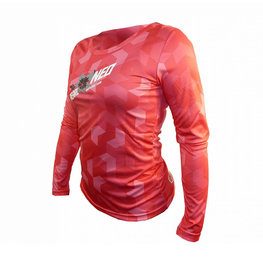 HAVEN Langarm Fahrradtrikot für den Sommer - PEARL NEO LONG LADY - Rosa