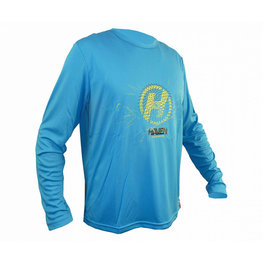 HAVEN Langarm Fahrradtrikot für den Sommer - NAVAHO LONG II - Blau