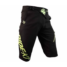 HAVEN Fahrradshorts ohne Träger - RIDE-KI SHORT - Grün/Schwarz
