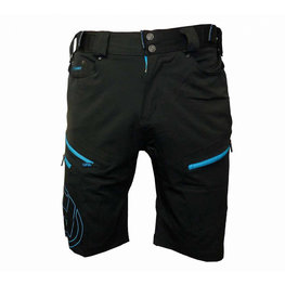 HAVEN Fahrradshorts ohne Träger - NAVAHO SLIMFIT - Schwarz/Blau