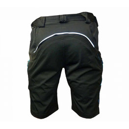 HAVEN Fahrradshorts ohne Träger - NAVAHO SLIMFIT - Schwarz/Blau