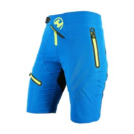 HAVEN Fahrradshorts ohne Träger - ENERGY LADY - Blau/Gelb