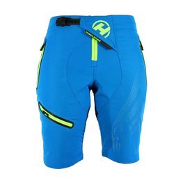HAVEN Fahrradshorts ohne Träger - ENERGY LADY - Blau/Gelb
