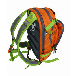 HAVEN Rucksack - LUMINITE II 18L - Hellblau/Orange/Grün