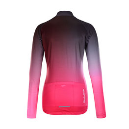 HOLOKOLO Langarm Fahrradtrikot für den Winter - DAZZLE LADY WINTER - Rosa/Schwarz