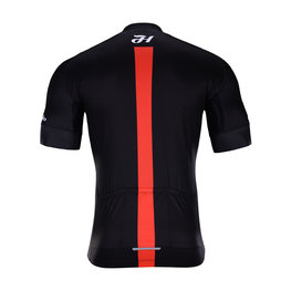 HOLOKOLO Kurzarm Fahrradtrikot - OBSIDIAN - Rot/Schwarz