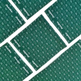 Fahrrad-Nackenwärmer - VERDURE - Weiß/Grün