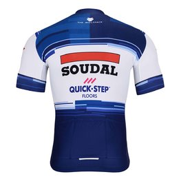 BONAVELO Kurzarm Fahrradtrikot - SOUDAL QUICK-STEP 24 - Weiß/Blau