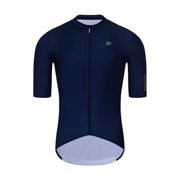 HOLOKOLO Kurzarm Radtrikot und Shorts - VICTORIOUS GOLD - Blau/Schwarz