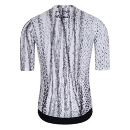 HOLOKOLO Kurzarm Fahrradtrikot - TYRES ELITE - Schwarz/Weiß