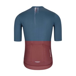 HOLOKOLO Kurzarm Fahrradtrikot - VIBES - Grau/Rot