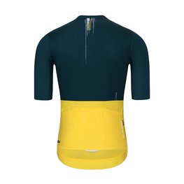 HOLOKOLO Kurzarm Fahrradtrikot - VIBES - Grün/Gelb