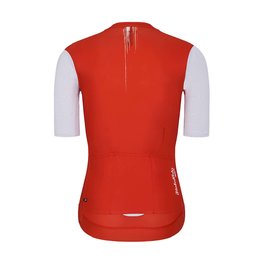 HOLOKOLO Kurzarm Fahrradtrikot - VIBES LADY - Weiß/Rot