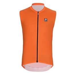 HOLOKOLO ärmelloses Trikot und kurze Hose - AIRFLOW - Orange/Schwarz