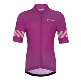 HOLOKOLO Kurzarm Fahrradtrikot - FLOW JUNIOR - Rosa/mehrfarbig