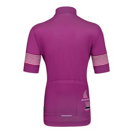 HOLOKOLO Kurzarm Fahrradtrikot - FLOW JUNIOR - Rosa/mehrfarbig