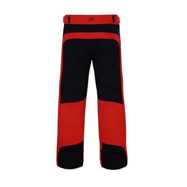 HOLOKOLO Lange Fahrradhose ohne Träger  - TRAILBLAZE LONG - Schwarz/Rot