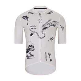 HOLOKOLO Kurzarm Fahrradtrikot - TATTOO ELITE - Schwarz/Elfenbein