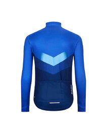 HOLOKOLO Langarm Fahrradtrikot für den Winter - ARROW WINTER - Blau