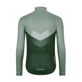 HOLOKOLO Langarm Fahrradtrikot für den Winter - ARROW WINTER - Grün