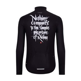 HOLOKOLO Langarm Fahrradtrikot für den Winter - STREETBEAT WINTER - Weiß/Schwarz