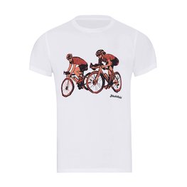 NU. BY HOLOKOLO Kurzarm Fahrrad-Shirt - JUST US - Weiß
