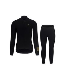 RIVANELLE Fahrradjacke und Hose für den Winter - VICTORIOUS WINTER - Schwarz