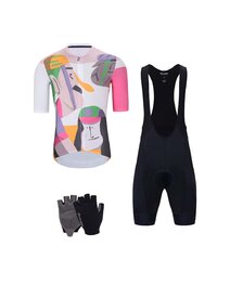 HOLOKOLO Fahrrad-Multipack - FACES - Schwarz/mehrfarbig