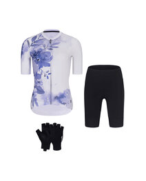 RIVANELLE Fahrrad-Multipack - FLOWERY LADY - Weiß/Blau/Schwarz