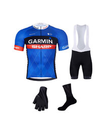 BONAVELO Fahrrad-Multipack - GARMIN SHARP - Weiß/Blau/Schwarz