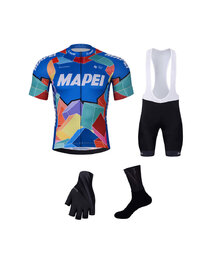 BONAVELO Fahrrad-Multipack - MAPEI - Weiß/Blau/Schwarz