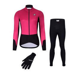 HOLOKOLO Fahrrad-Multipack - CLASSIC LADY - Rosa/Schwarz