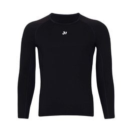 HOLOKOLO Langarm Fahrrad-Shirt - WINTER BASE LAYER - Schwarz
