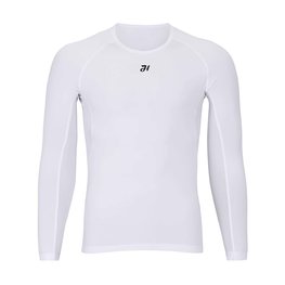 HOLOKOLO Langarm Fahrrad-Shirt - WINTER BASE LAYER - Weiß