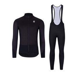 HOLOKOLO Fahrradjacke und Hose für den Winter - CLASSIC - Schwarz