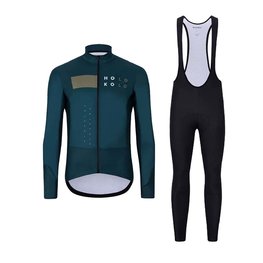 HOLOKOLO Fahrradjacke und Hose für den Winter - ELEMENT - Blau/Schwarz