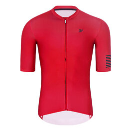 HOLOKOLO Kurzarm Radtrikot und Shorts - VICTORIOUS ELITE - Schwarz/Rot