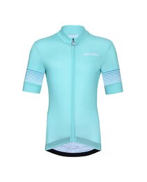 HOLOKOLO Kurzarm Radtrikot und Shorts - FLOW JUNIOR - Schwarz/Grün