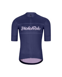 HOLOKOLO Kurzarm Radtrikot und Shorts - GEAR UP  - Schwarz/Blau
