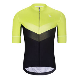 HOLOKOLO Kurzarm Radtrikot und Shorts - ARROW II - Grün/Schwarz