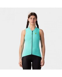 ALÉ Kurzarm Radtrikot und Shorts - COLOR BLOCK LADY - Schwarz/Blau